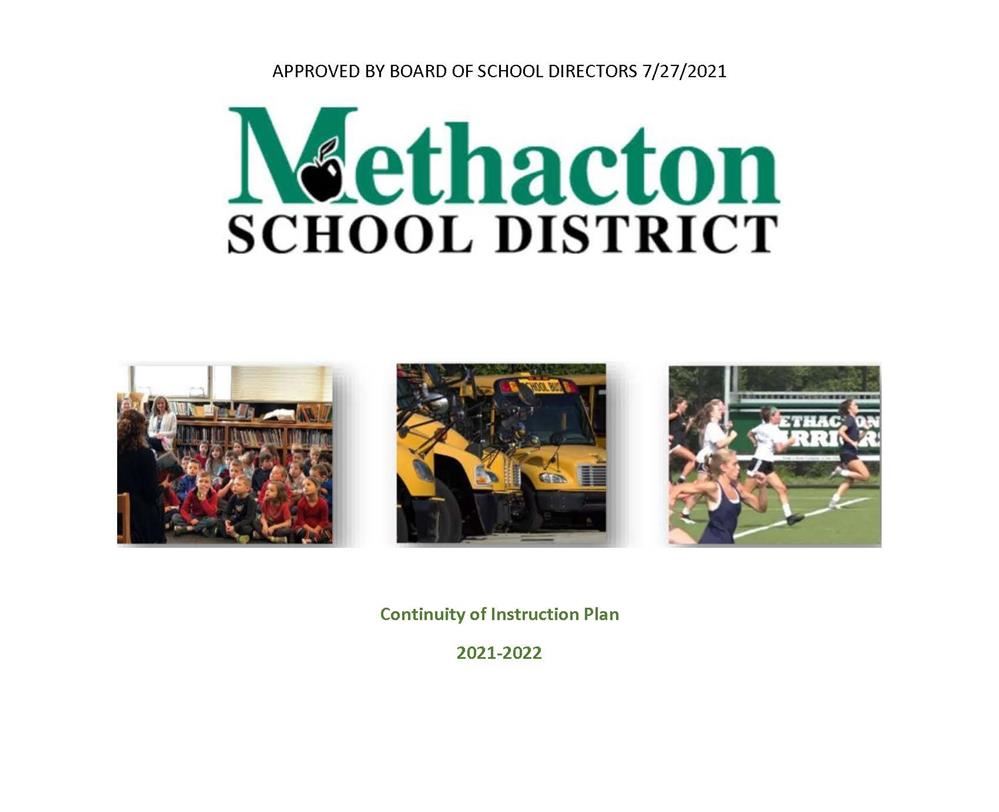  Continuity of Instruction Plan